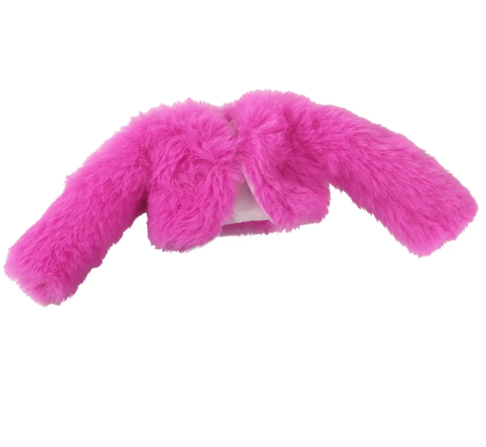 Handgefertigte Puppenkleidung, Pelzmantel für 11,5 Zoll 30 cm große Puppenkleidung, Puppenzubehör, viele Stile zur Auswahl