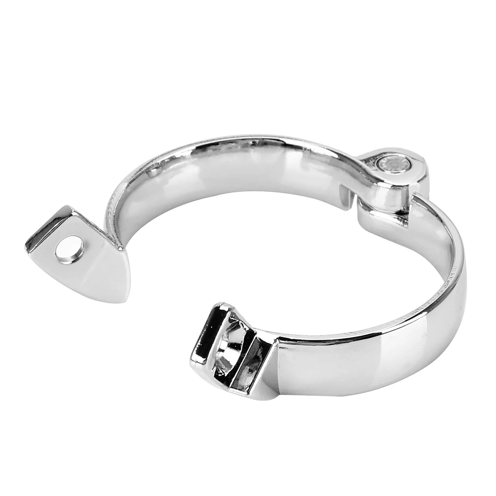 Lockable Chastity Belt Penis Cock Ring Sleeve Lock Metal Cock Cage Male Chastity Device Sex Toys for Men 40/45/50mm