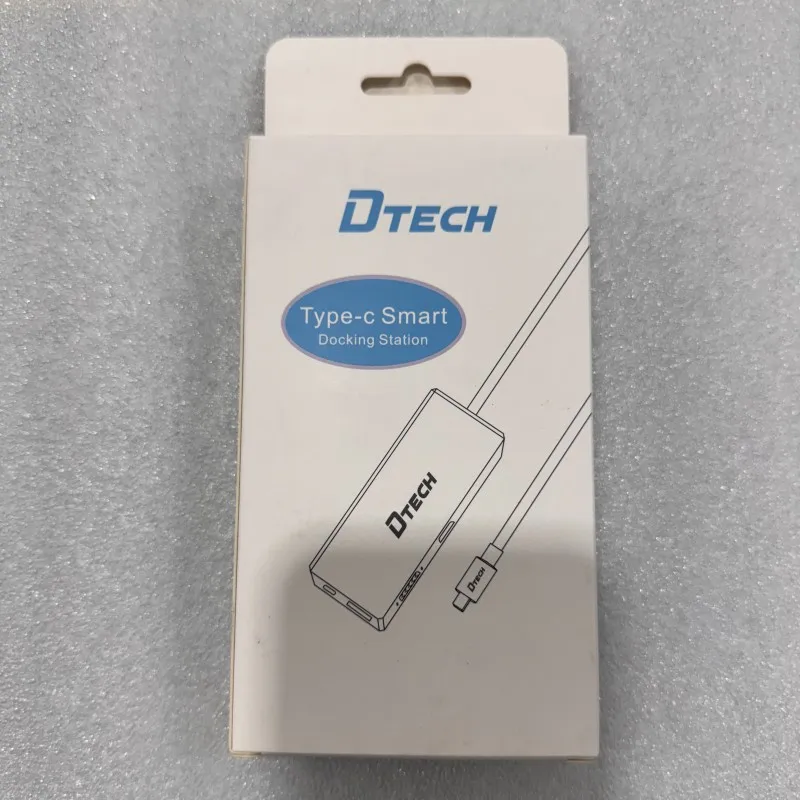 DTECH DT-3326 4-in-1 4-poorts hub Type-C mannelijk naar multi USB 3.0 hub voor computer