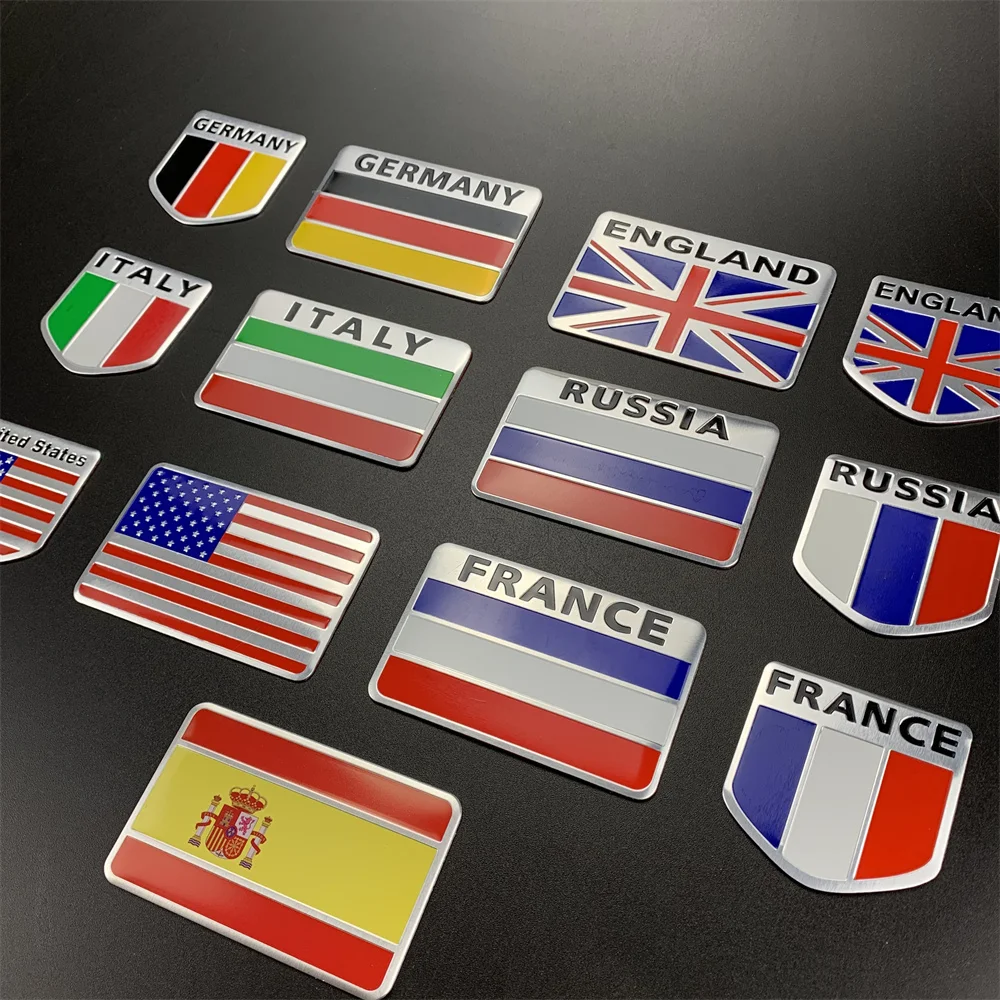 National Flag Car Sticker For SsangYong Tivoli Actyon Turismo Rodius Rexton Korando Kyron Musso Sports XLV Tivolan LIV-2 XAVL