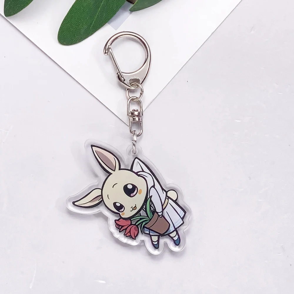 شخصيات أنيمي Beastars سلسلة مفاتيح مصنوعة من الأكريليك اكسسوارات Kawaii مضحك حقيبة سحر الإبداعية على ظهره قلادة كيرينغ هدايا لمحبي