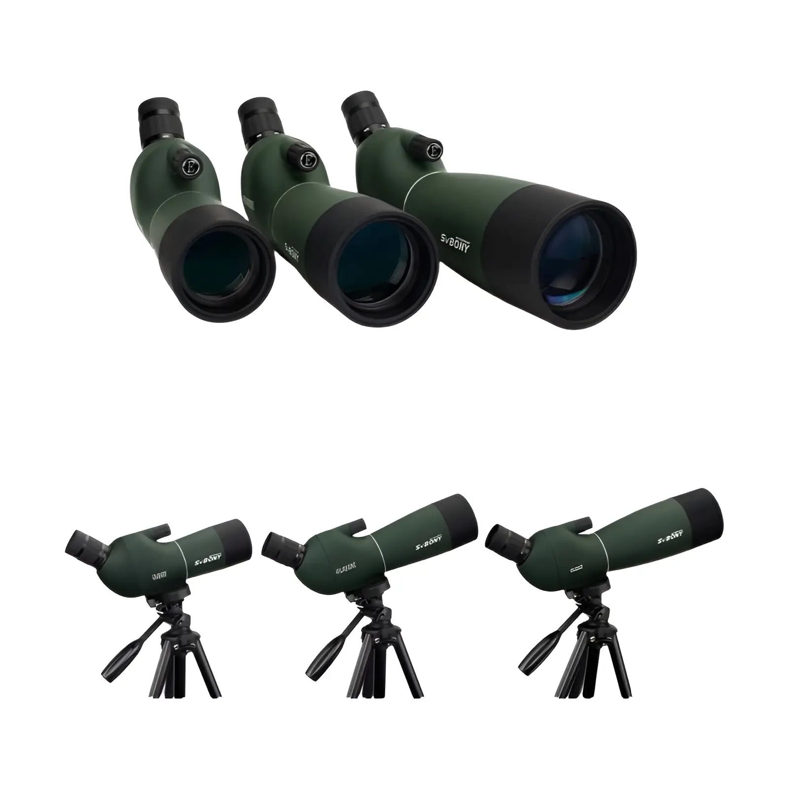 SVBONY 25-75x70 Telescópio luneta zoom poderoso monocular fmc bak4 à prova de água para observação de aves tiro ao alvo equipamento de campismo com tripé
