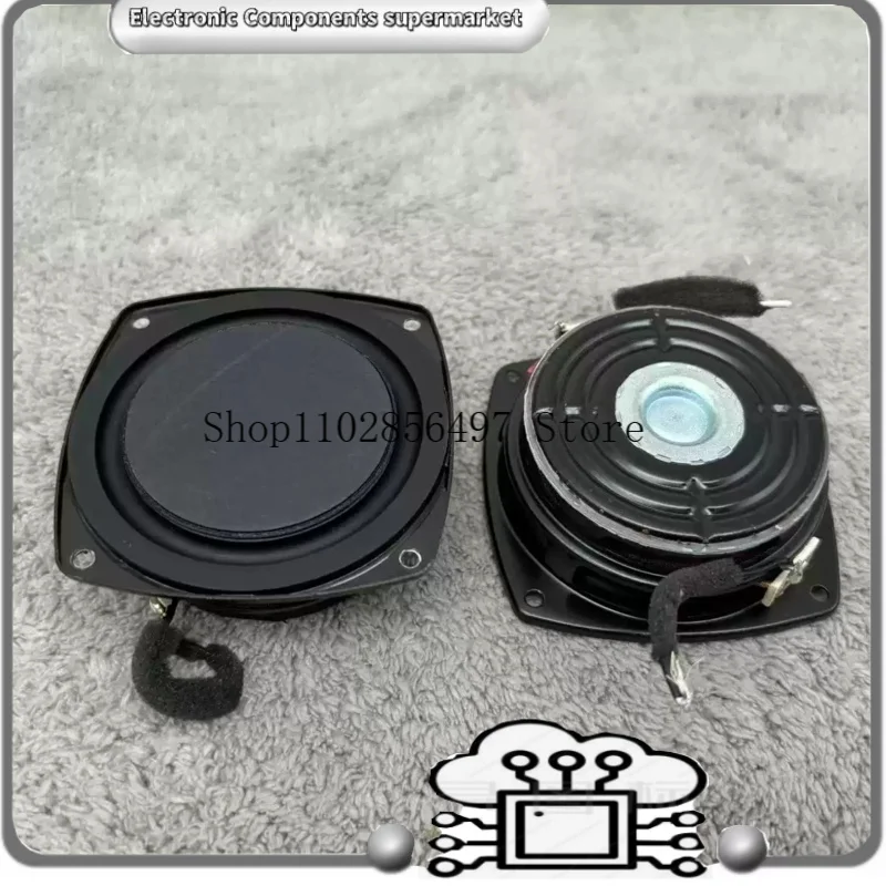 3 Inch 74mm Ultra-Thin Neodymium Subwoofer Speaker - 20W 6Ohm Bass with Inverted Rubber Surround (7.4cm) 2PCS