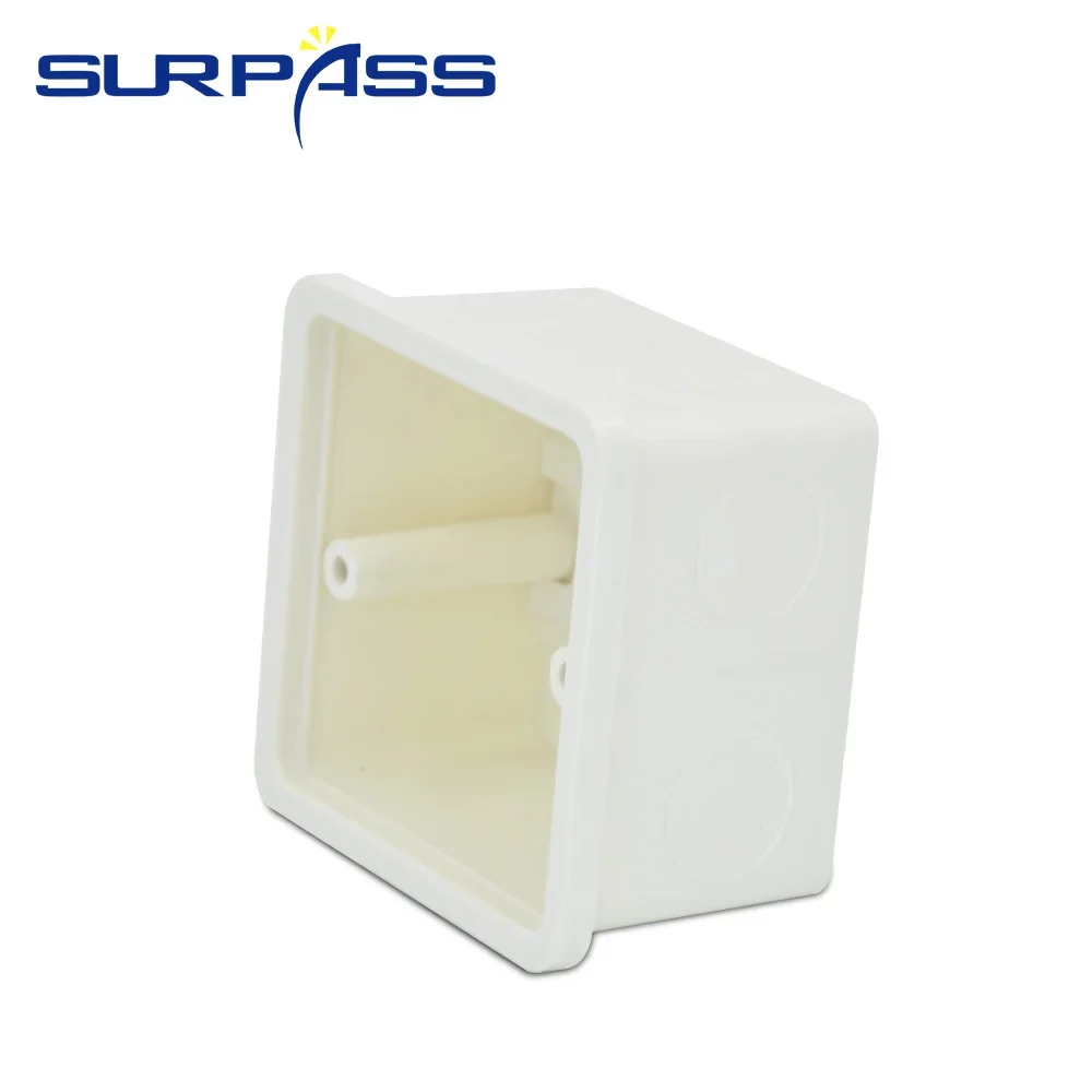 調整可能な内部取り付けボックス,86x80mm x 50mm (86mm) 設置型スイッチおよび壁アンプ用ミュージックパネルワイヤー