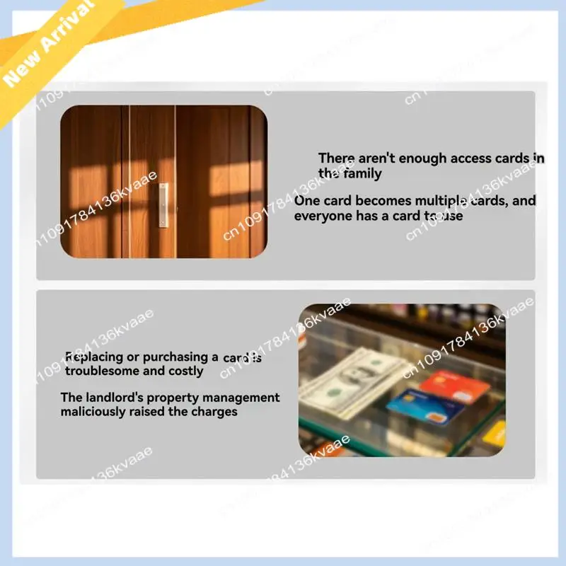 

M01K RFID Smart Chip Reader Writer+5200 Keychain 125Khz ID Copier Duplicator ID Tags Programmer For EM4305 T5577 Handheld