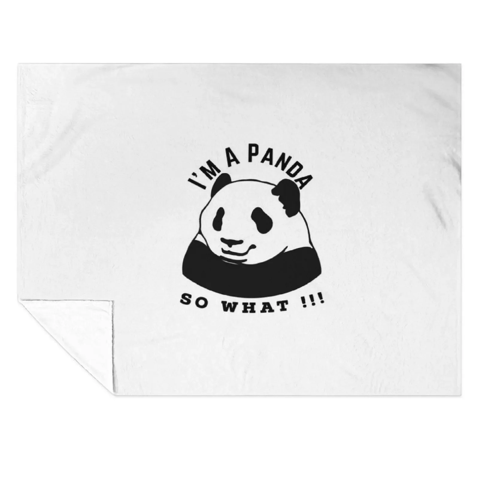 

Panda girls gifts Throw Blanket Shaggy Thermal manga Furry Blankets