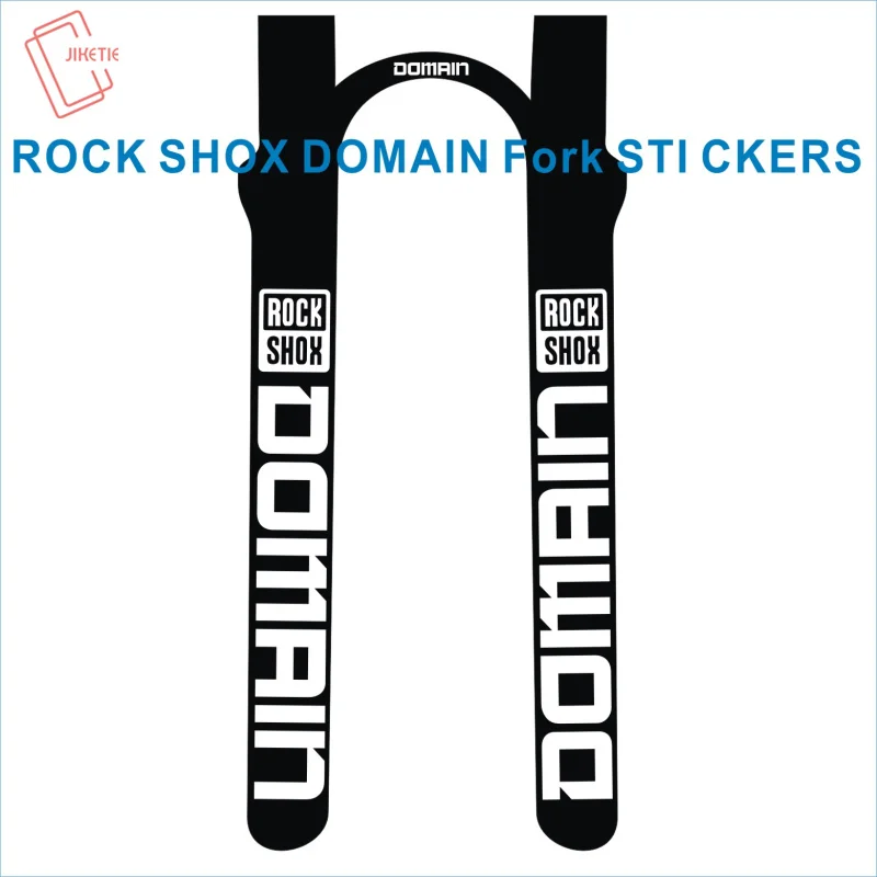 2021 Rockshox DOMAIN Mountain Bike Front Fork Decals Bicycle Front Fork Stickers Bike Accessories MTB Fork Stickers