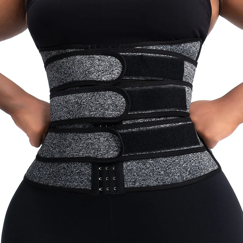 Women's Adjustable Waist with Back Support Belts Sauna Sweat Weight Loss Bodyshaping Fitness Exercise Sports Waist Trainer