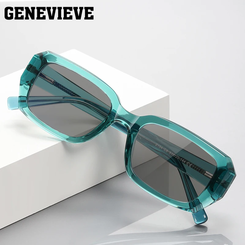 Retro Square Prescription Sunglasses Polarized Women Small Frame Classic Men Customized Prescription Sun Glasses Anti-UV 2154