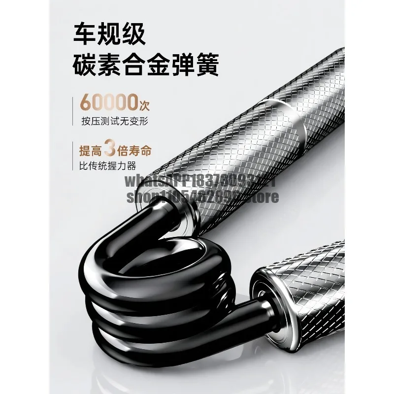 Professional-grade grip trainer for men, advanced 100kg heavy-duty metal hand strength training equipment