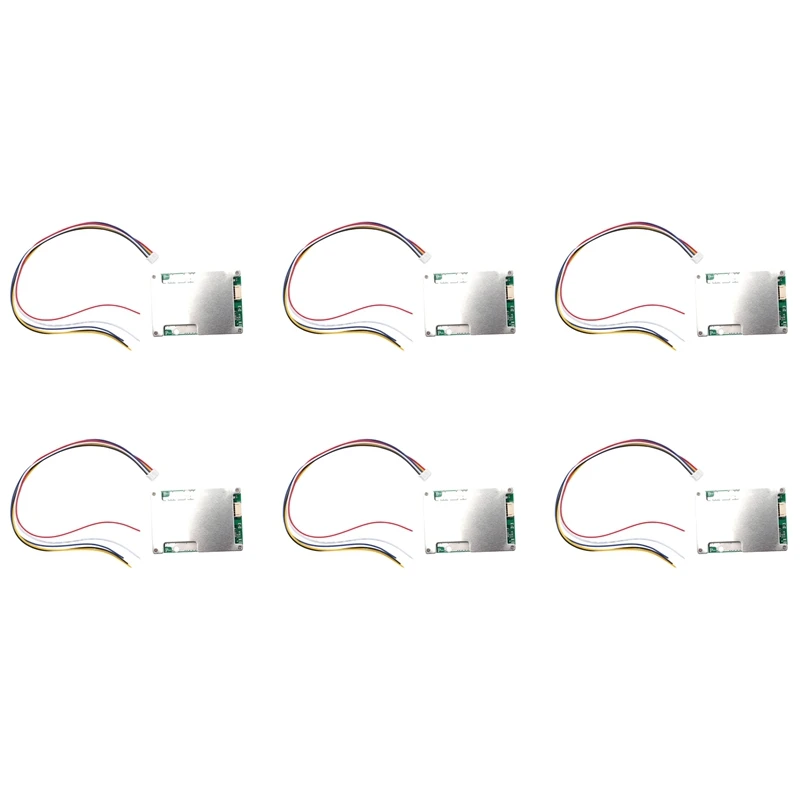 6X 4S 12V 800A BMS Li-Iron Lithium Battery Charger Protection Board With Power Battery Balance/Enhance PCB Board