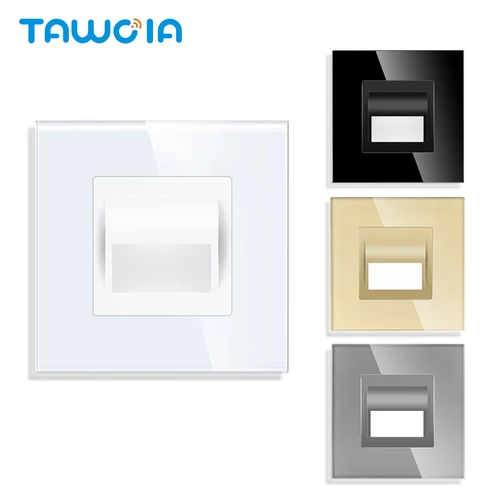 TAWOIA LED 플로어 램프, 거실 벽 코너 램프, 무드 라이트 AC110V-240V, 야외 정원 통로 조명, 계단 램프, 1W 