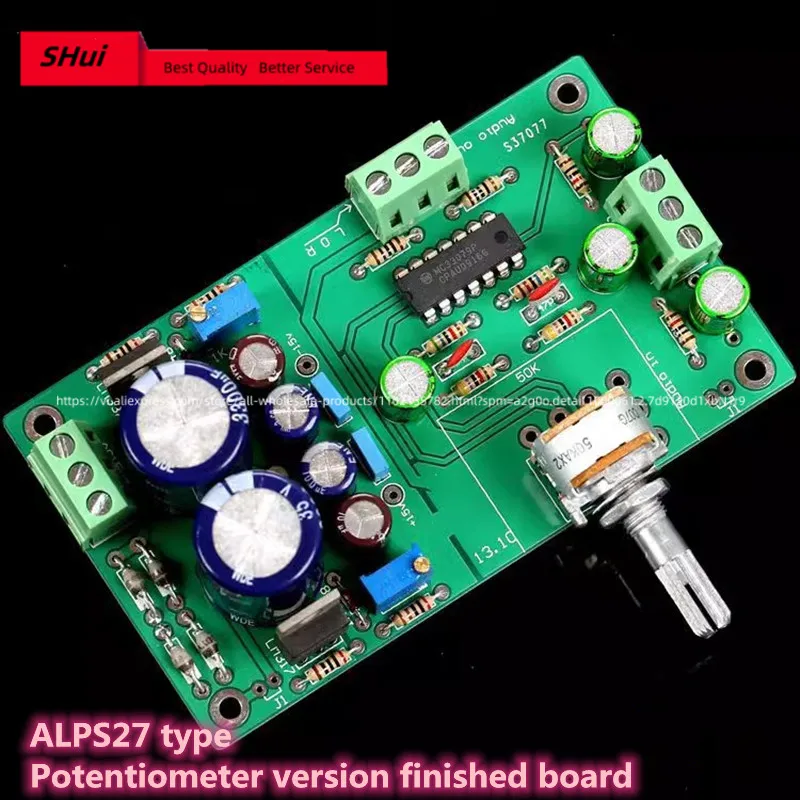 ALPS16 ALP27 The original parameter of 【 Soft and Comfortable 】 is the first stage of operational amplifier MC33079 (AP test)