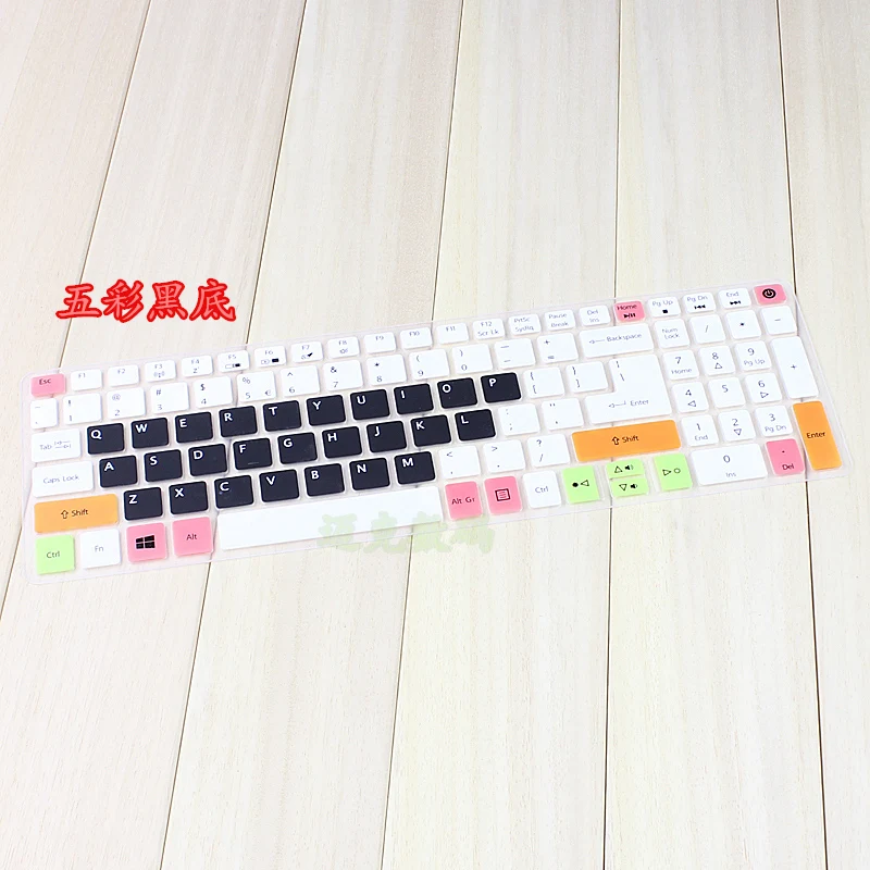 Silicone Keyboard Protective film Cover skin Protector for Acer Aspire E5-573G E15 F5-572G E5-552G T5000