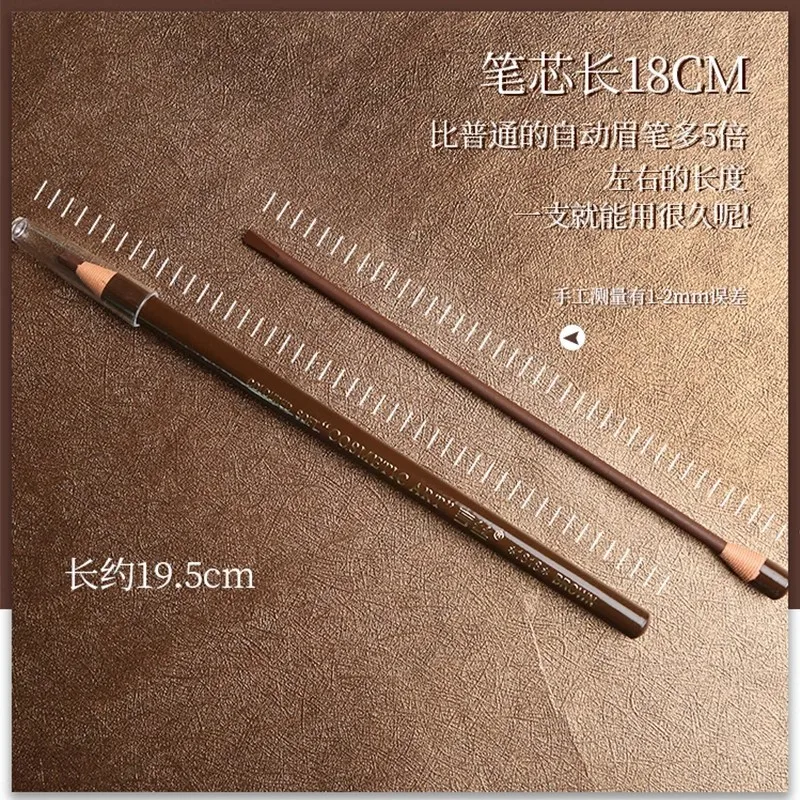 구이Lápiz de cejas Potenciadores de cejas impermeables Cosméticos para cejas de larga duración Tipos profesionales Herramientas de pluma de belleza de colores