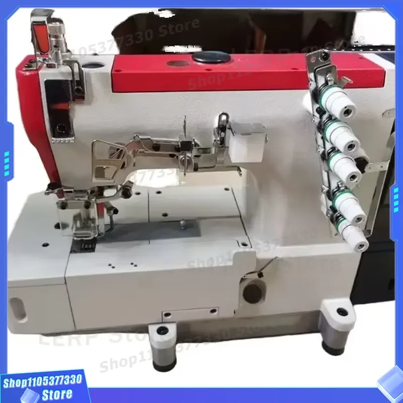 High Quality Direct Drive Flat Bed Interlocking Sewing Machine Industrial Grade Heavy Duty Stitching Equipment for Garment