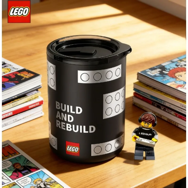 

Кружка-термос в стиле LEGO, 350 мл, с двойными стенками, вакуумная изоляция, портативная бутылка для воды для студентов и спортсменов