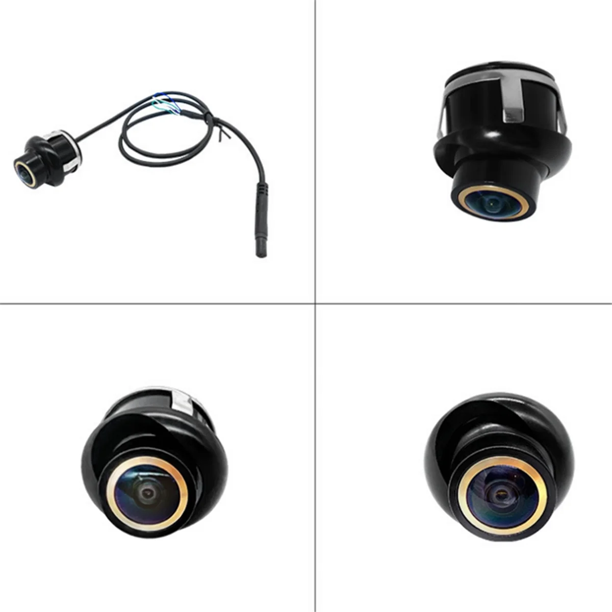 Car Rear View Camera AHD 1080P 170 Degree Fish Eye Lens Reverse Backup Camera Night Vision Waterproof Camera