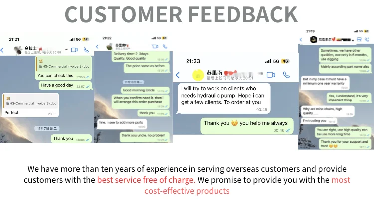 HS OEM Hydraulic Gear Pump K3V63 K3V112 Tandem Charge Pump for Excavator 23/10 R