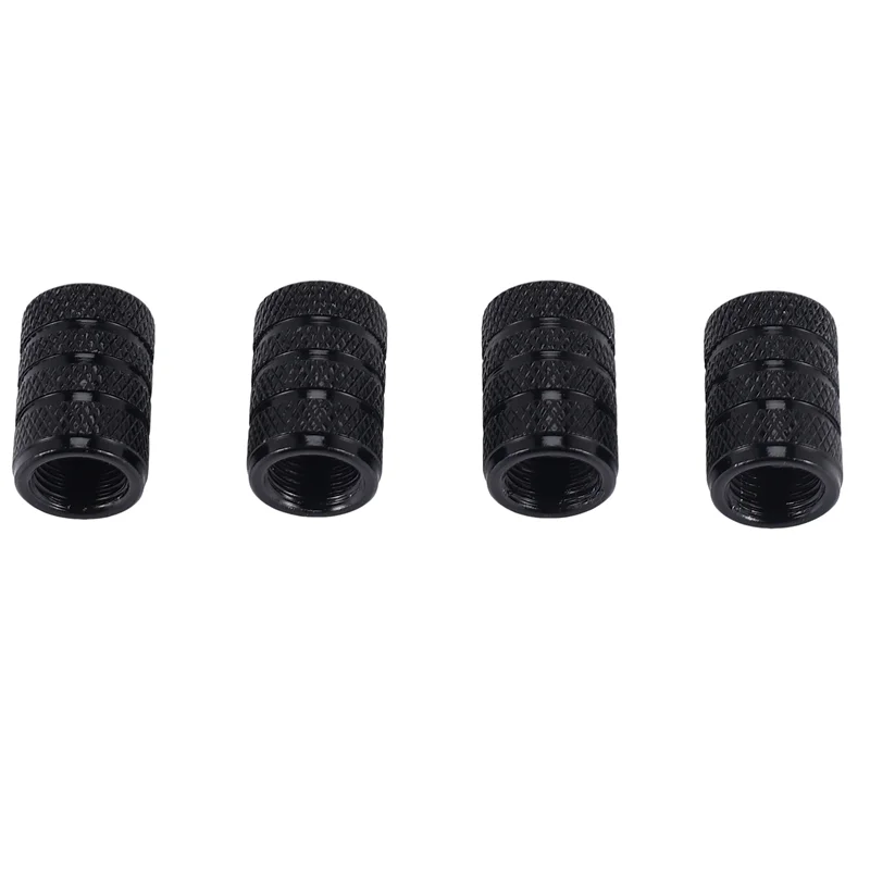 

Стильный-4 шт. черный автомобильный шина, стержень клапана, декоративная пылезащитная крышка