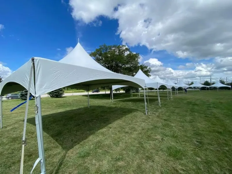 YTYINPremium Straight Bracing Movable Tent With Aluminum Alloy Frame And Polyester Fabric Weatherproof Durable All Seasons Use