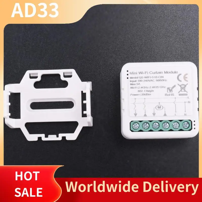 Mejores OFERTAS Tuya Wifi inteligente módulo de interruptor de cortina para persiana enrollable Motor eléctrico Smart Life aplicación remota Control duradero