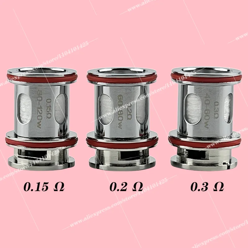 

Атомайзер UB Max Coil X1 0,15 Ом X2 0,2 Ом X3 0,3 Ом для UB Max Pod CENTAURUS Q200 M200 MOD