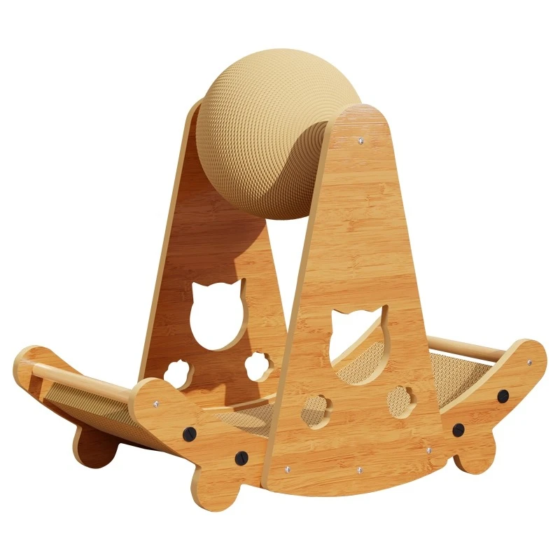 

Cat scratching board nest, cat grinding claws, integrated vertical sisal, corrugated paper