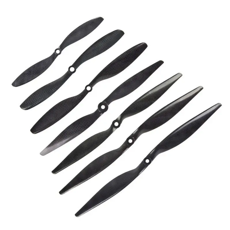 Fulait Carbon Fiber 2-Blade Slow Fly Electric Propeller for 3D Aerobatic & Fixed Wing RC Airplane