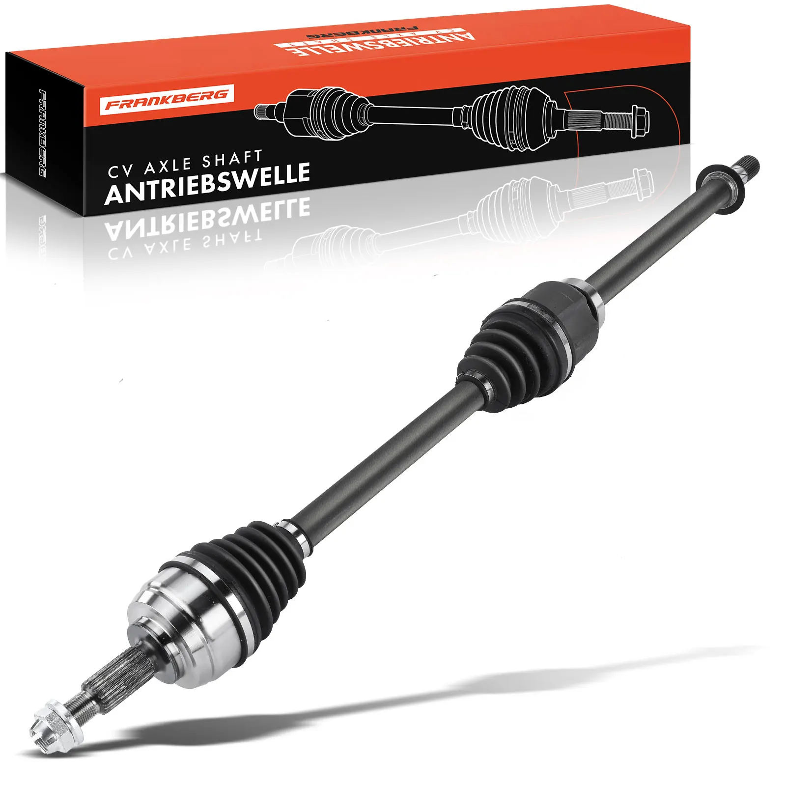 Frankberg 1x Arbre de transmission avant droit pour Renault Megane III Scénic III Fluence 8201061544 391009864R 391003813R