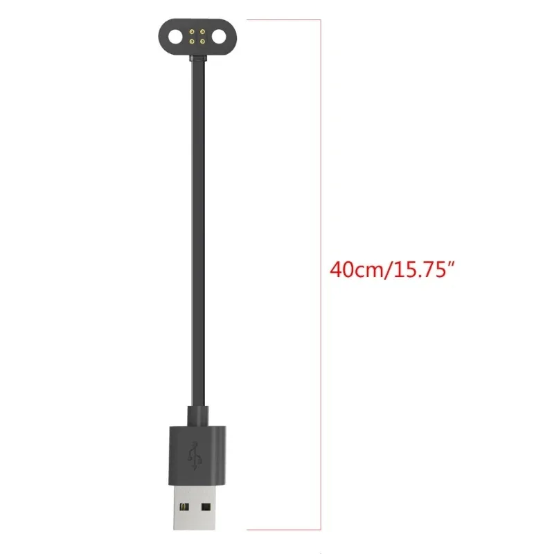 1Pack Kopfhörer Ladegerät Tragbare 4 Pin Ladestation Dock mit USB Ladekabel für Mojawa Run Plus K1KF
