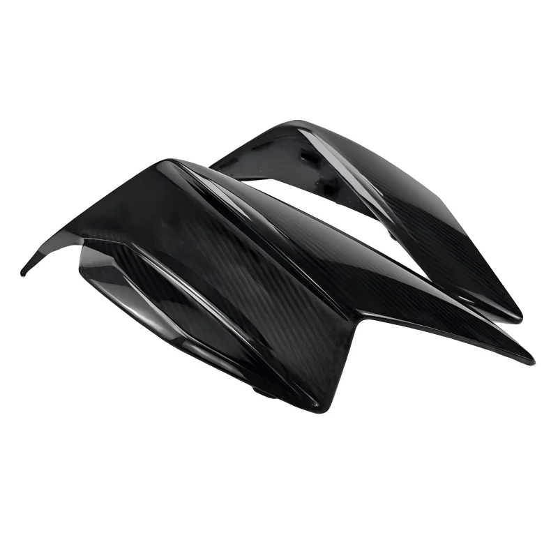 3K 100% Dry Carbon Fiber Motorcycle Fixed Wing Side Panel for  RSV4  Carbon Fiber Motorcycle Fairing Kit Accessories