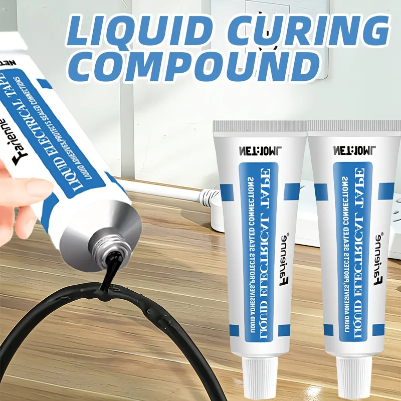 Liquid Insulation Adhesive, High Temperature Resistant, Flame Retardant, Easy to Repair and Insulate Wires and Circuit Boards