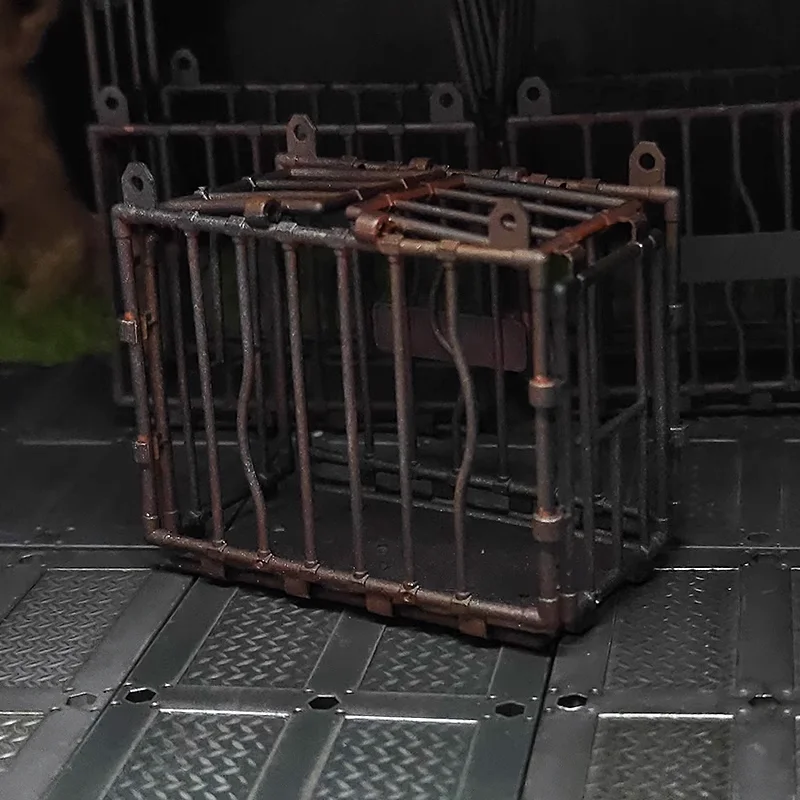 

Масштаб 1: 18 Мини имитация тюремной клетки реквизит МОДЕЛЬ искусственная сцена аксессуары коллекция демонстрационные игрушки подарки