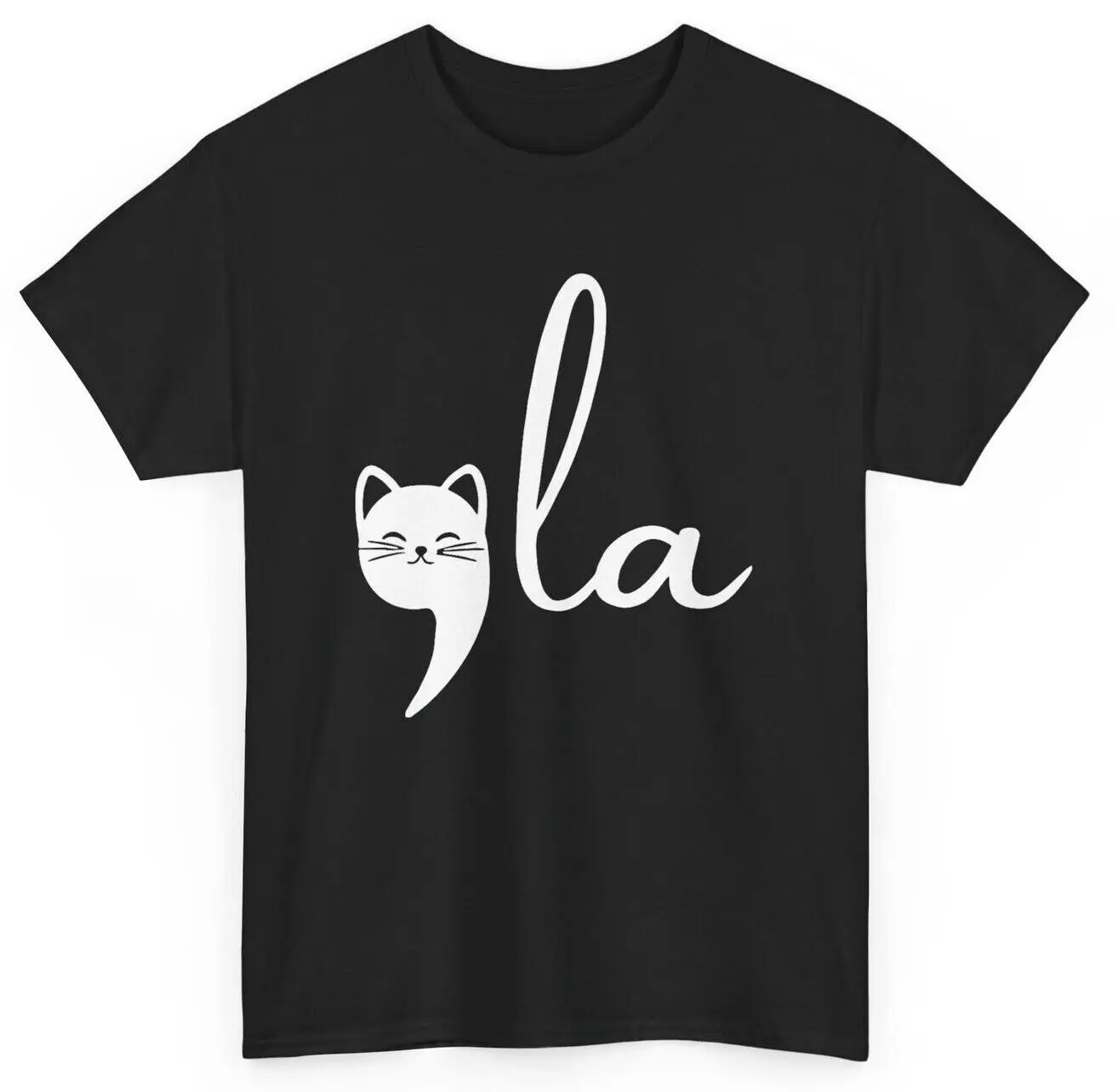 Retro Cat Comma La Kamala Harris For President 2024 Election T-Shirt