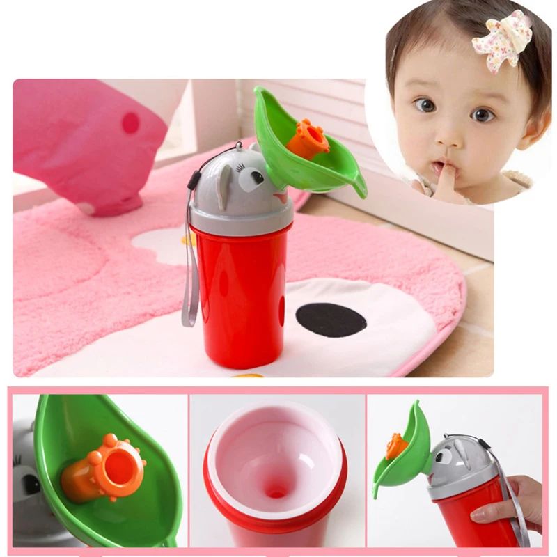 Portable Baby Hygiene Toilet Urinal Boys Girls Pot Outdoor Car Travel Anti-leakage Potty Kids Convenient Toilet Training Potty