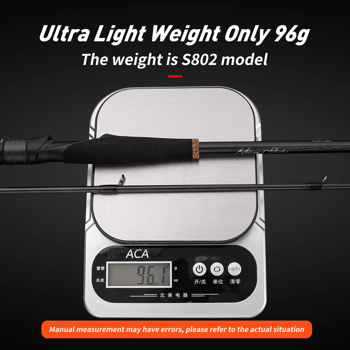 2.4 متر 2.7 متر 3 متر طويل الصب الصيد رود M MH ضوء weght الغزل قضيب القاروص الصيد رود جودة عالية #5