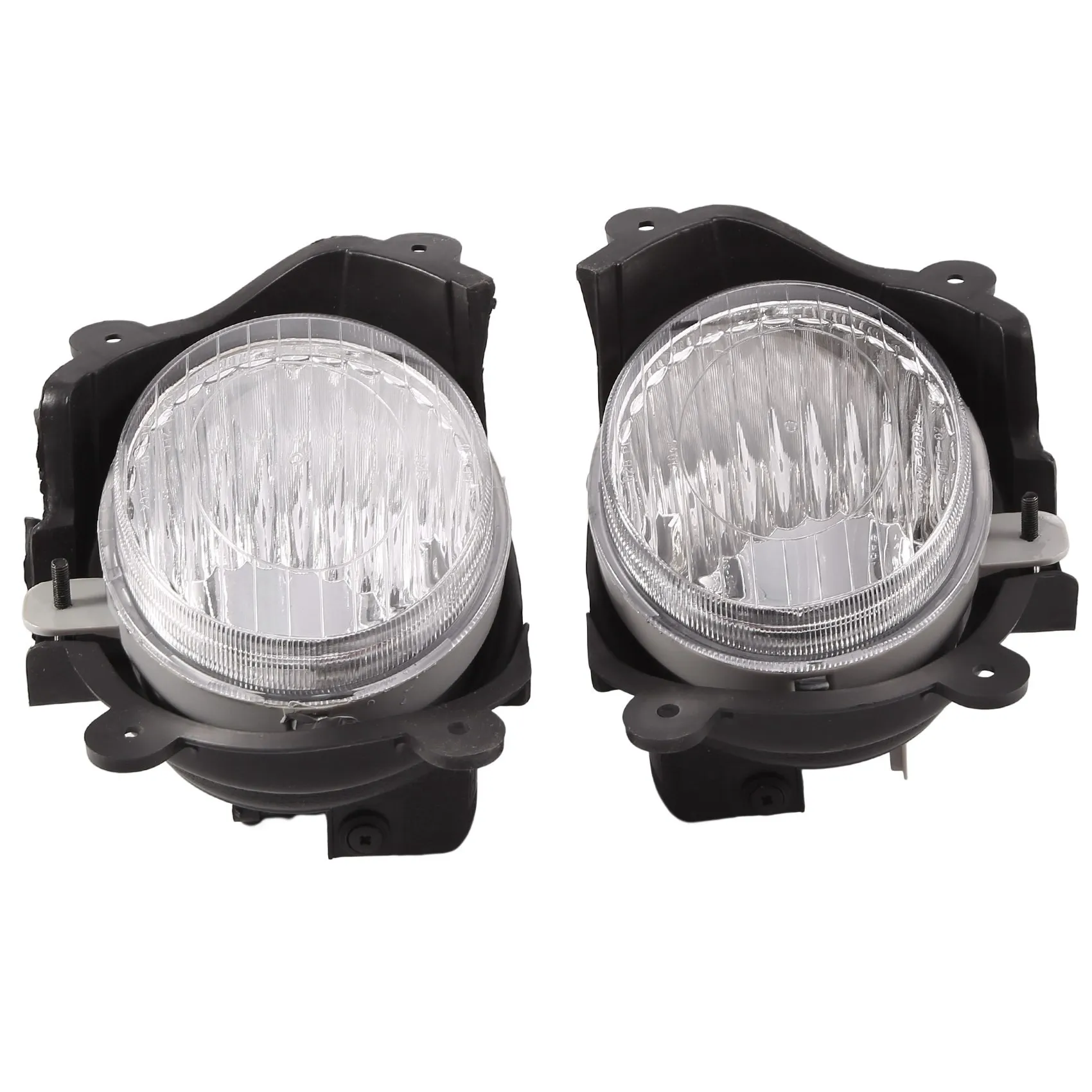 1Pair Car Front Bumper Fog Lights Assembly Driving Lamp Foglight Grille Signal Lamp with Bulb for Kia Cerato 2005 2006