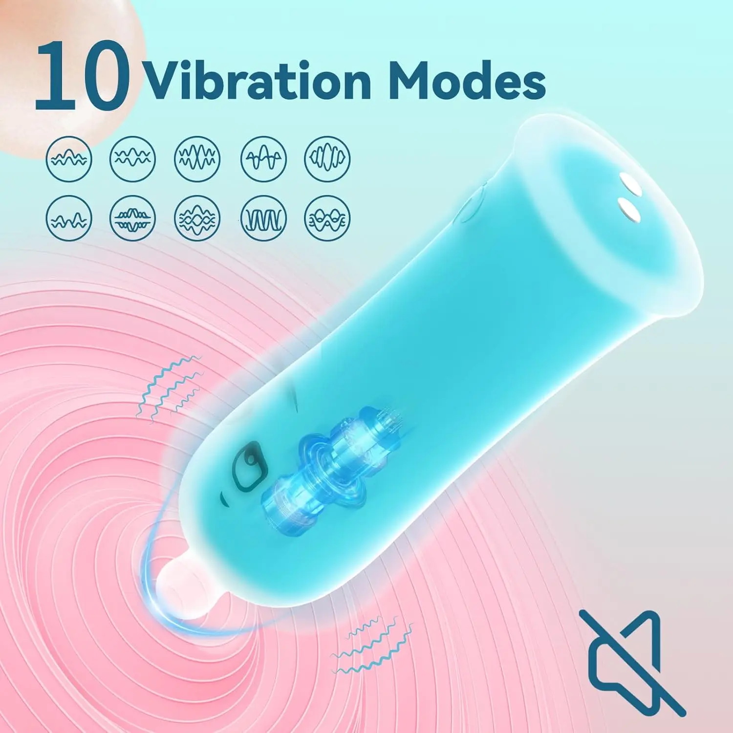 Mini Bullet Vibrator For Women, Clit Vibrators Made Of Body-Safe Silicone, Waterproof, USB Rechargeable Personal Massager With 1