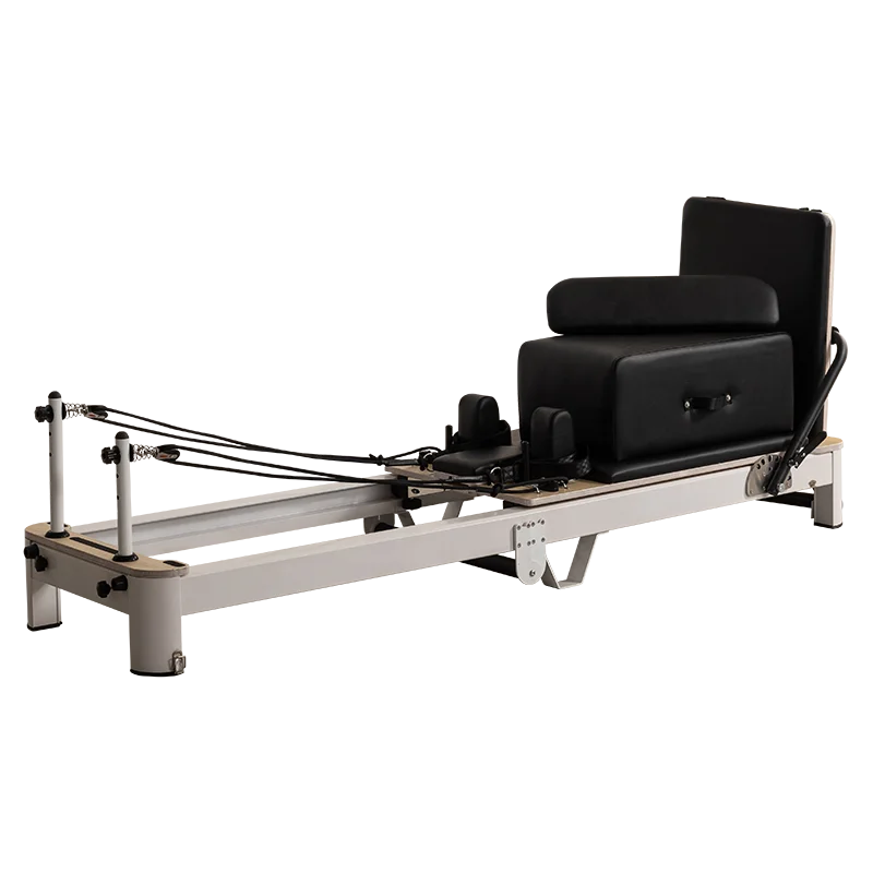 

Large Folding Pilates Reformer Equipment Core Yoga Bed Home Fitness Weight Loss Steel ABS Steels Material Pilates Machine