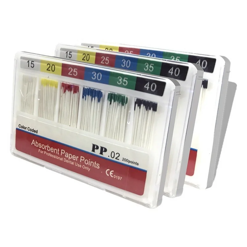 

Стоматологические впитывающие бумажные точки 02 04 06 Конус Стерильные одноразовые кончики для лечения корневых каналов Упаковка 100 шт. Быстрая доставка