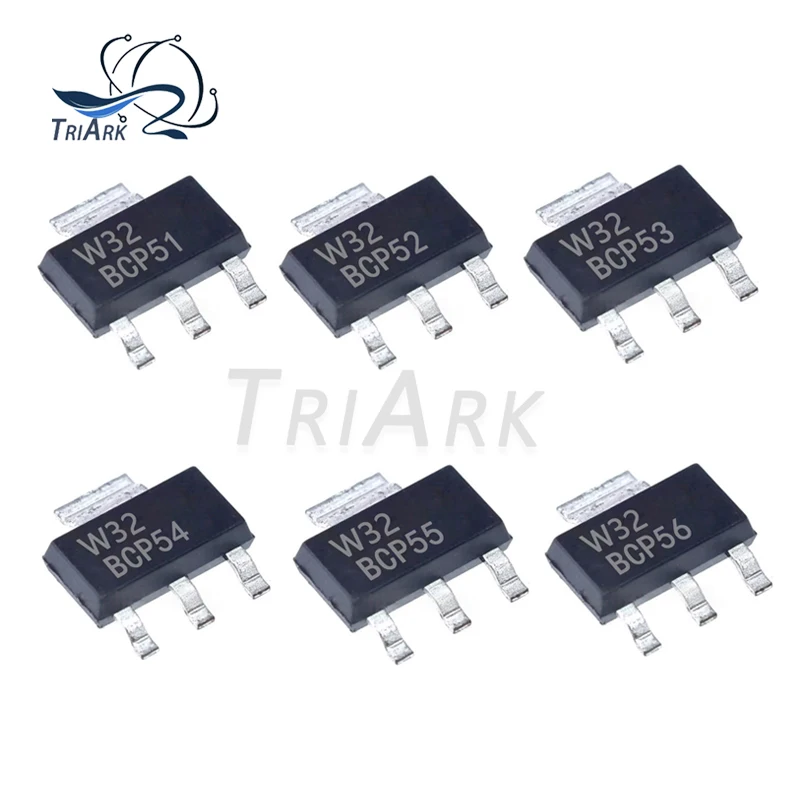 30/60PCS/Set BCP power transistor kit BCP51 BCP52 BCP53 BCP54 BCP55 BCP56 6 values each X 5PCS 10PCS