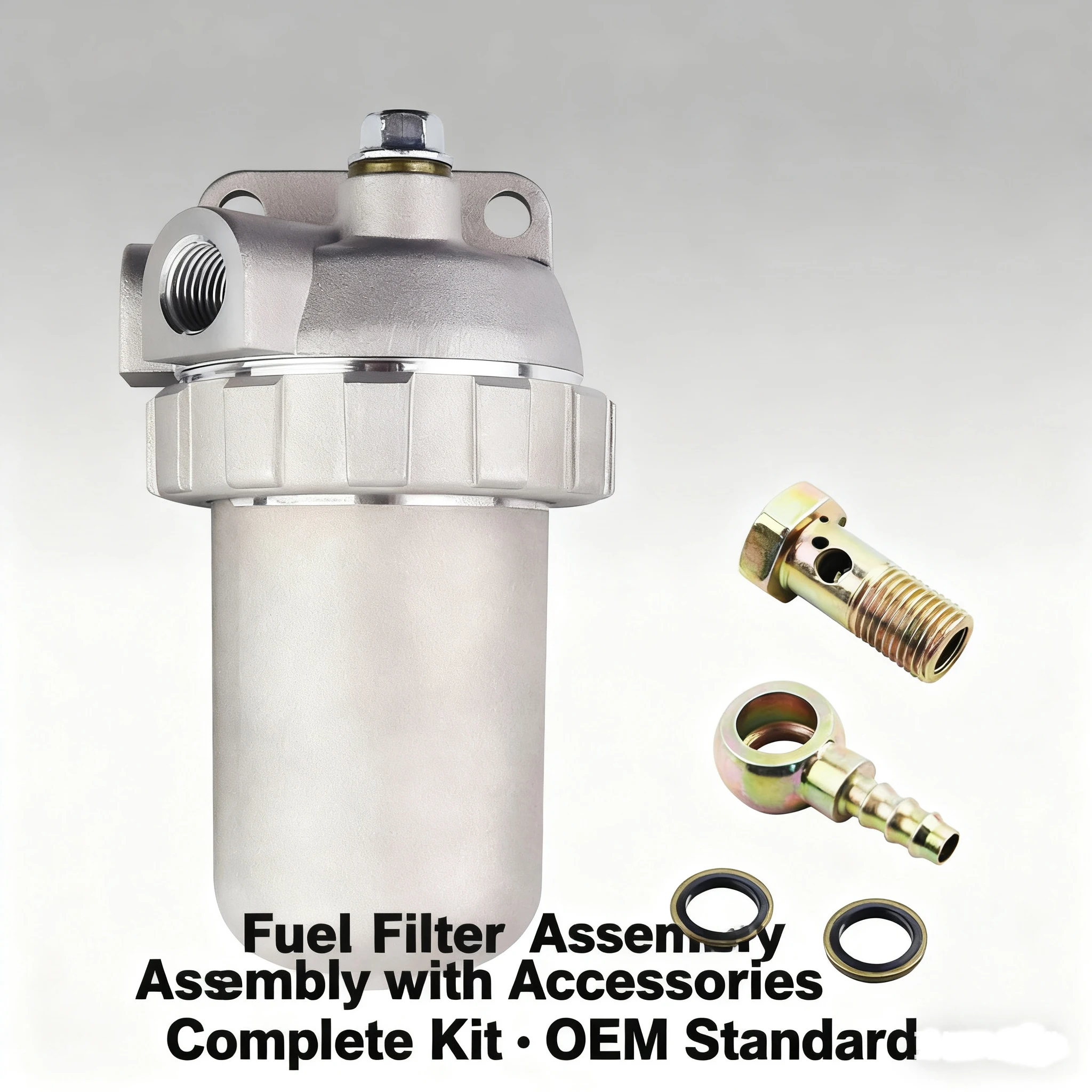 124790-55601 121370-55600 121370-55601 Fuel Filter Assembly for Yanmar 1GM10, 2GM20, 2GM20F, 2YM15, 3GM30, 3GM30F, 3YM20