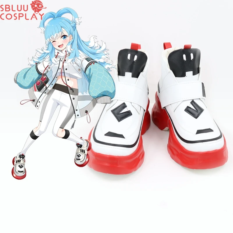 SBluuCosplay Virtual YouTuber Kobo Kanaeru Cosplay Shoes Custom Made Boots