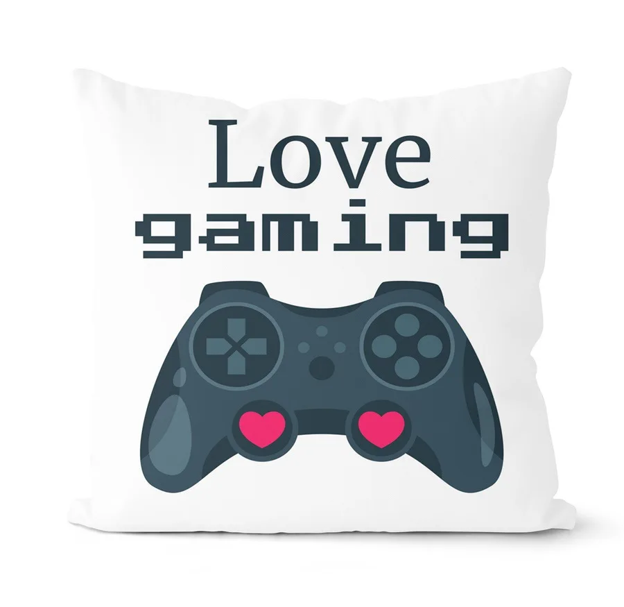 Home Decor Cushion Covers Video Game  Vintage Pillow  Sofa Bed Seat   Gaming Fan Cushions view 4