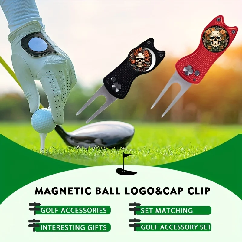 marqueur balle de golf  golf hat clip manufacturer Independence Day Gift