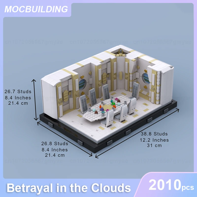 

Betrayal in the Clouds & Snowspeeder Escape & Rebel Briefing Room MOC Building Blocks DIY Assemble Bricks Display Toys Gifts