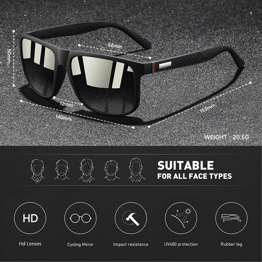 Fashion Colorful Stripes Vintage Check Pattern Sunglasses Men Women Driving Fishing Man Brand Designer Sun Glasses UV400 Eyewear image 5
