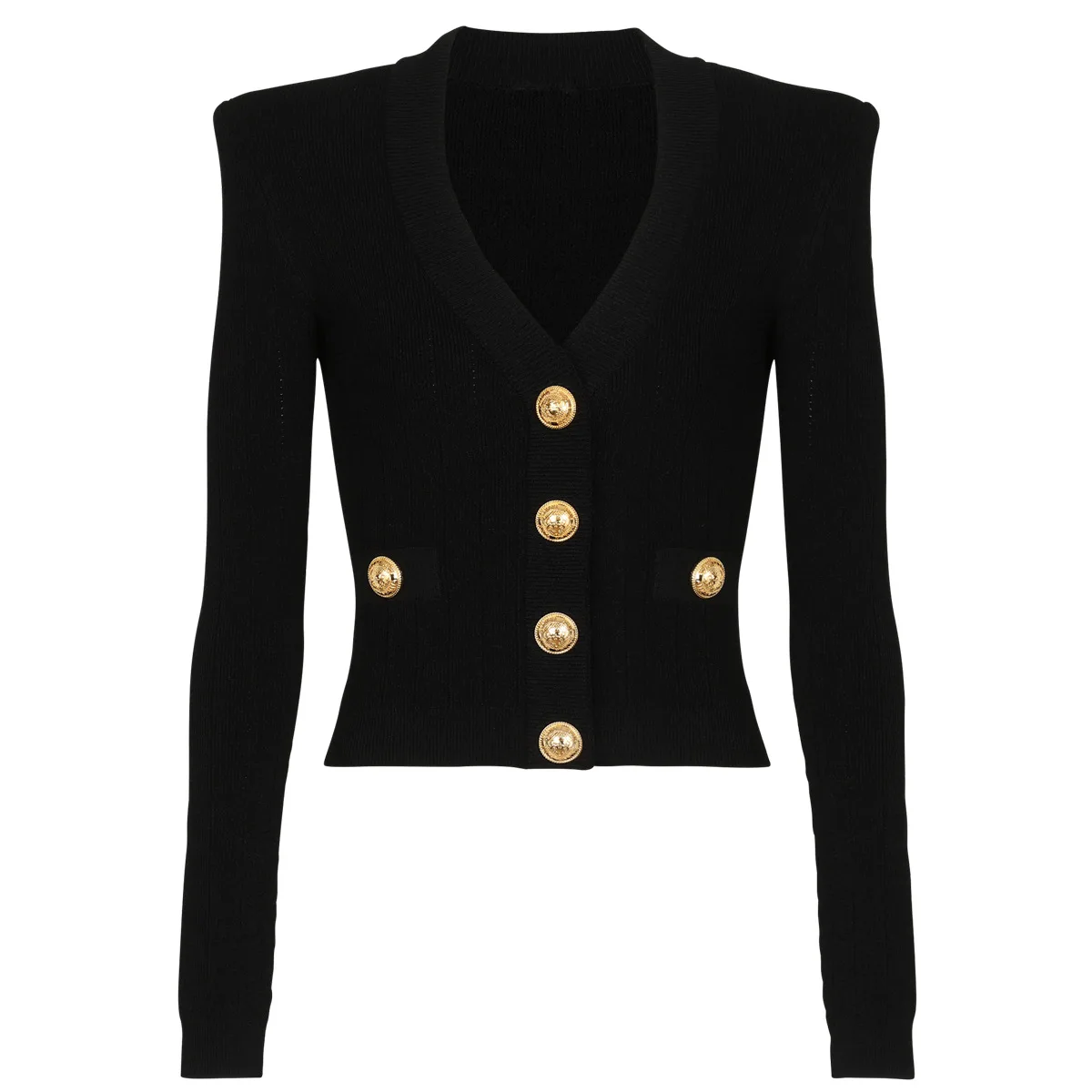 

Women's Fashion Knitted Cardigan High Quality All-Match Top Coat Spring Autumn New Style Classic Design in Stock