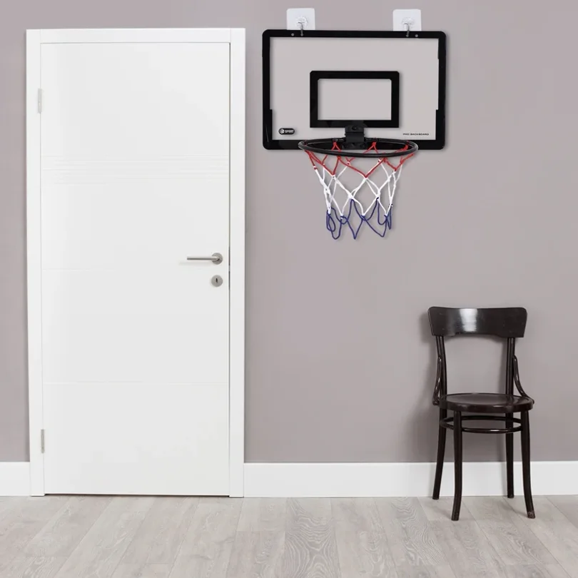 

Mini Basketball Hoop for Kids Adults Indoor Small Basketball Hoop for Door Wall Mounted and Room Shooting Ball Sport Game Set